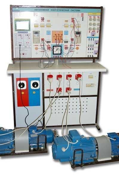 Учебный стенд для выполнения лабораторных работ по изучению способов энергосбережения «Автономная энергетическая система ДПТ-СГ с МПСО»