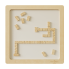 Настенная логическая игра Домино с магнитами + запасные фигуры