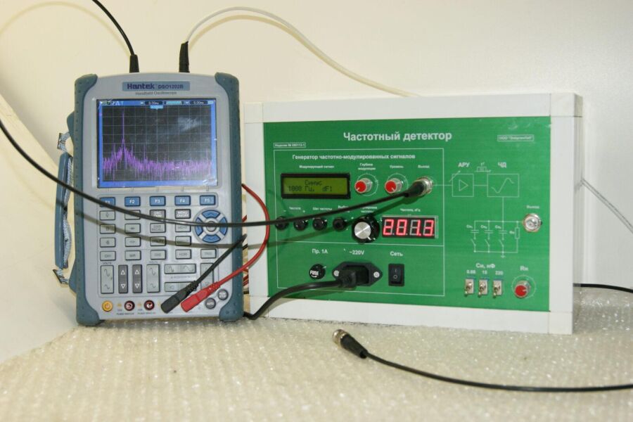 Лабораторная установка для изучения принципов работы частотного детектора