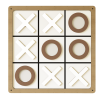 Настенная логическая игра Крестики-нолики с магнитами + запасные фигуры
