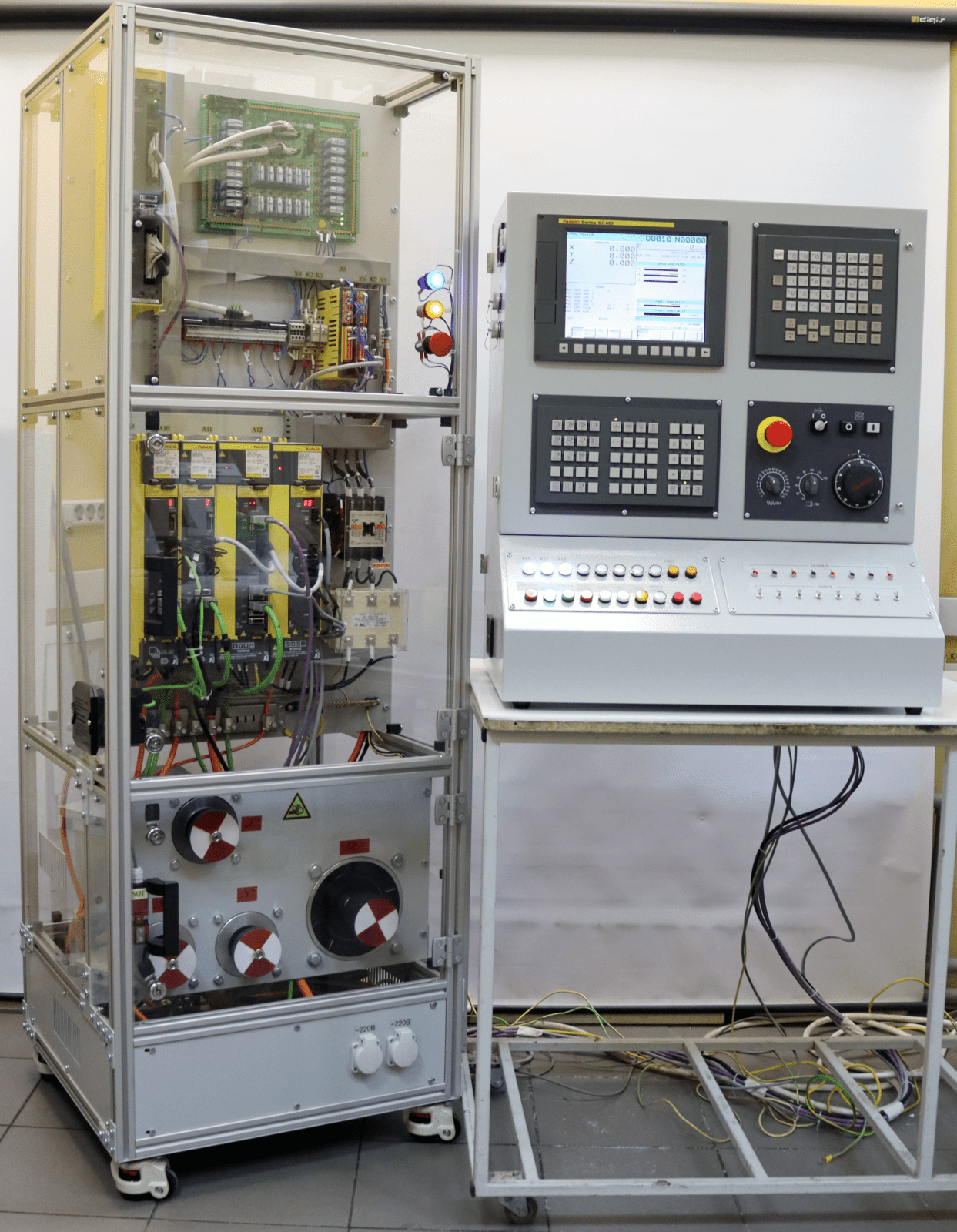 Диагностический стенд на базе ЧПУ Fanuc