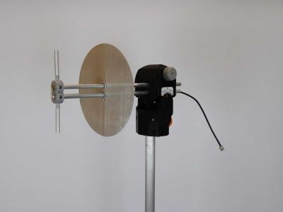 Антенна «Симметричный вибратор с контррефлектором»