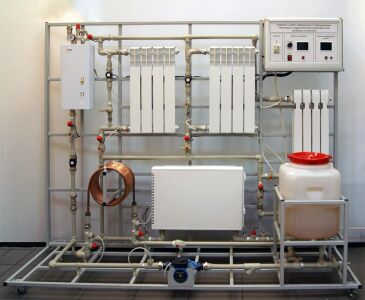 Типовой комплект учебного оборудования «Тепловые и гидравлические характеристики приборов отопления»